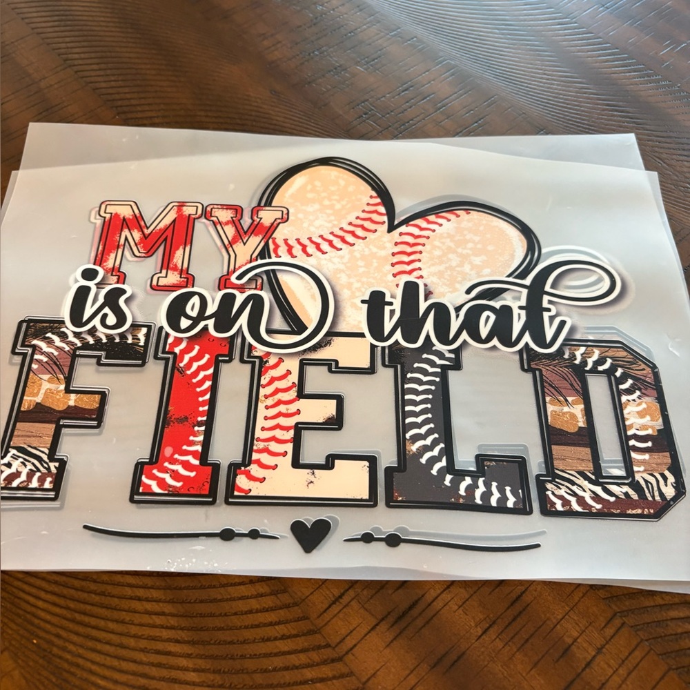 Sports-Themed Wall DTF Prints Baseball Mom